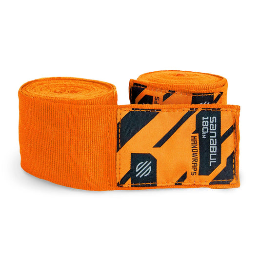 Sanabul Elastic Essential 180 inch Boxing Handwraps (Orange)